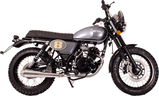 Herald Scrambler 125cc £2995